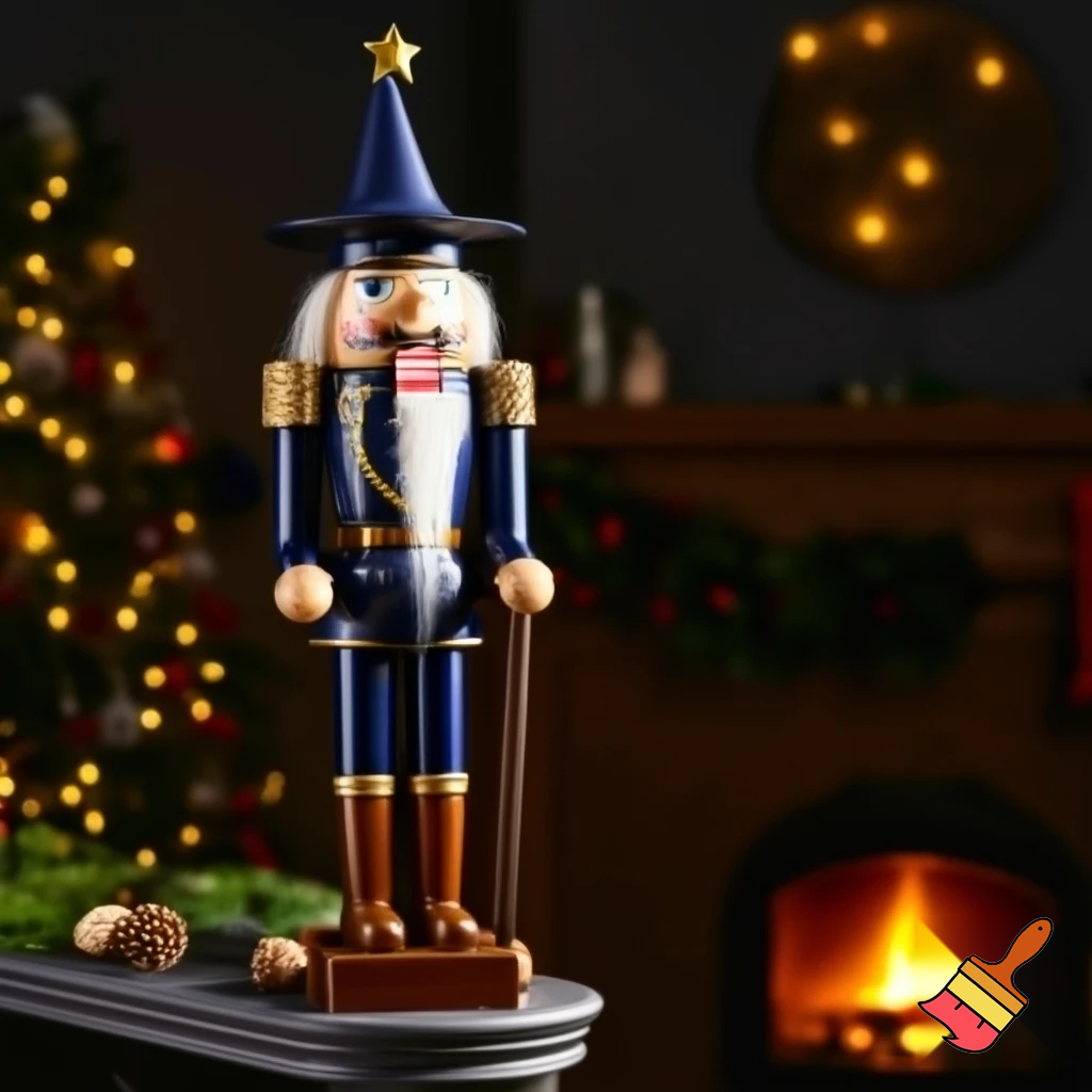Wizard nutcracker Christmas wizard Nutcracker