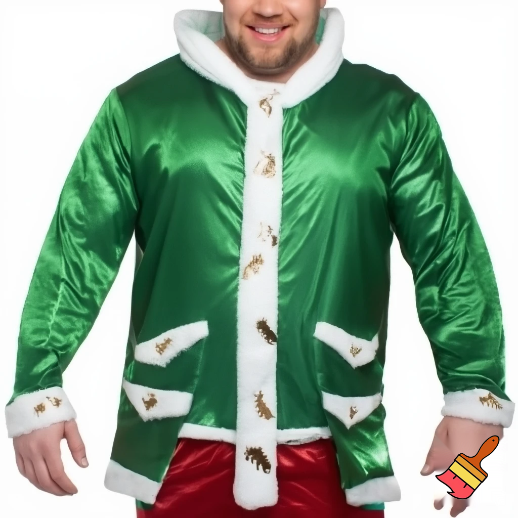 A wizard jacket Christmas jacket Santa Claus wizard