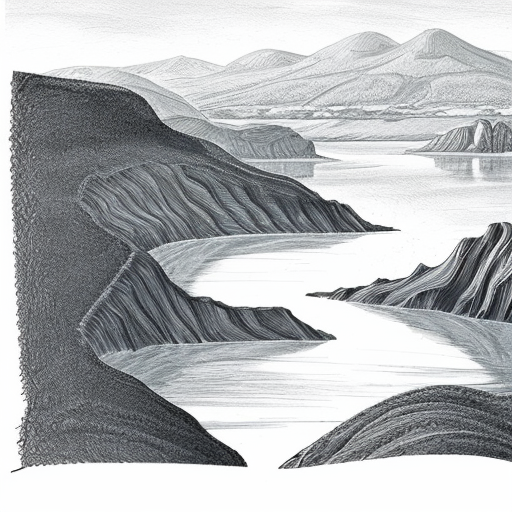 Pour un élève de seconde en TP de SVT, propose une illustration d’un paysage côtier, il y a 250 millions d’années, sans éléments
modernes ni humains. J’attends que l’image soit réaliste et scientifiquement cohérente
