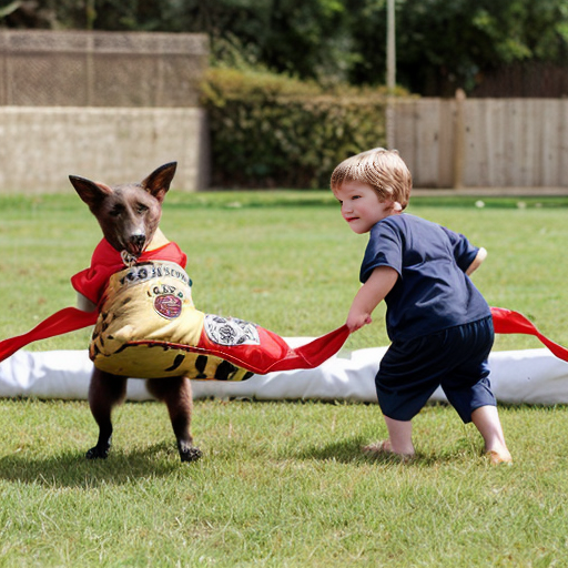 Animals Sack Race