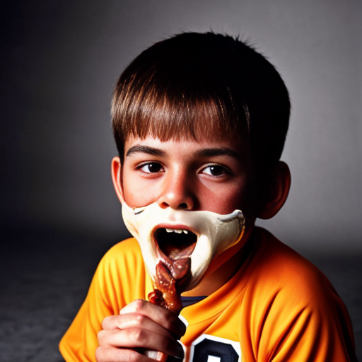 67 chicken wing bone head tereyaki bites jersey giant boy