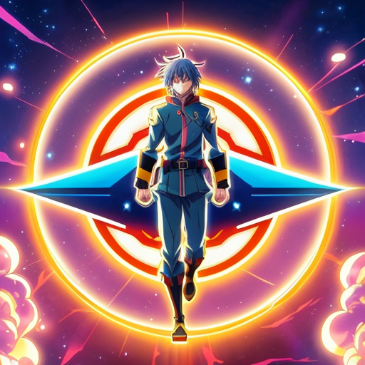 the symbol of a hero called ATOM 