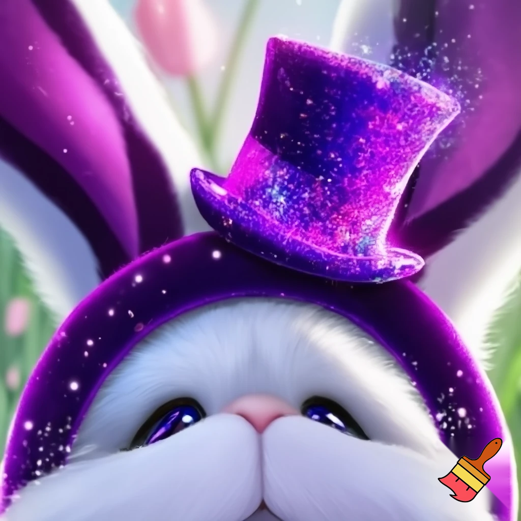 Easter bunny headband velvet Easter bunny, bunny ears, purple and white bunny velvet headband Easter bunny ear top hat ear headband glitter top hat velvet Disneyland top hat pink, purple and pink