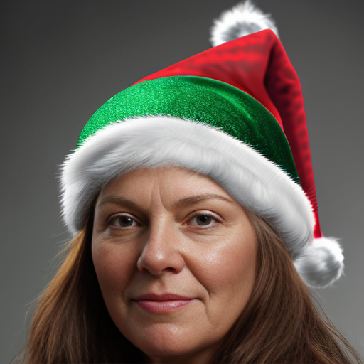 Christmas wizard hat