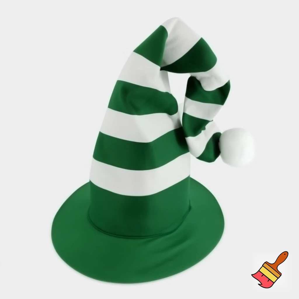 Christmas wizard hat