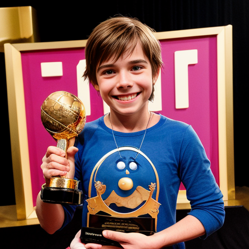 the emotion proud from the inside out movie one person gold holding trophy