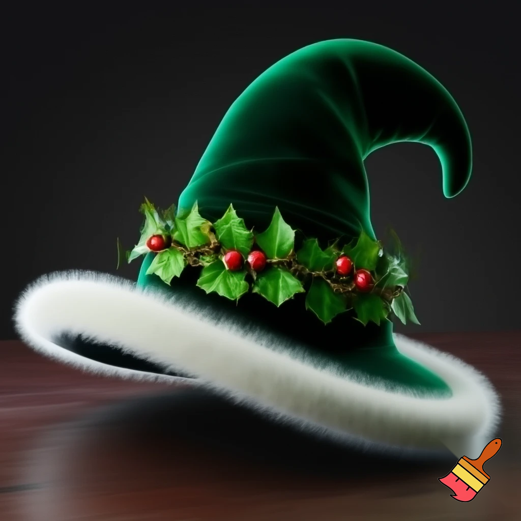 A wizard Christmas hat