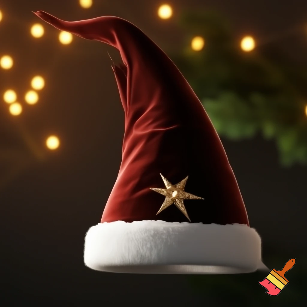 A wizard Christmas hat