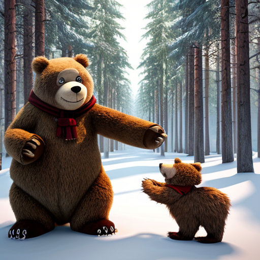 Masha And The Bear Forest