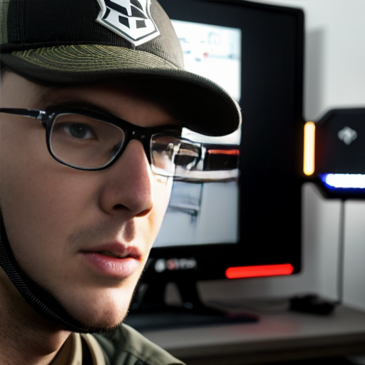 A symol of engineering, airsoft and gaming logo