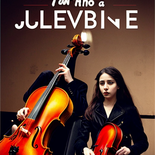 hi i want an alternative book cover for the book not another love song by julie soto. I want a cello couple on stage. with the name of the book and the name of the author 