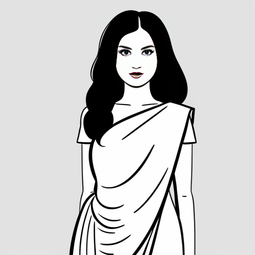 girl in sari
