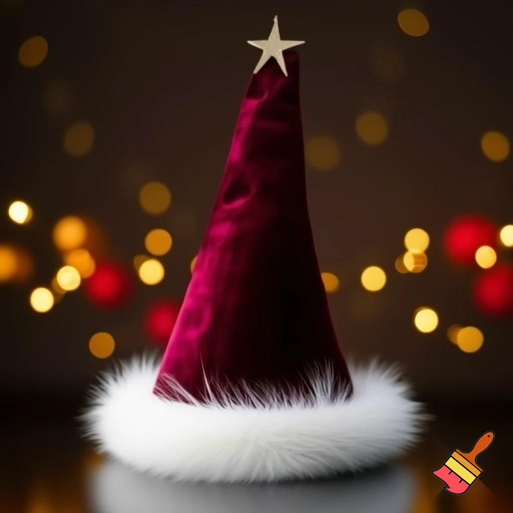 Christmas wizard hat