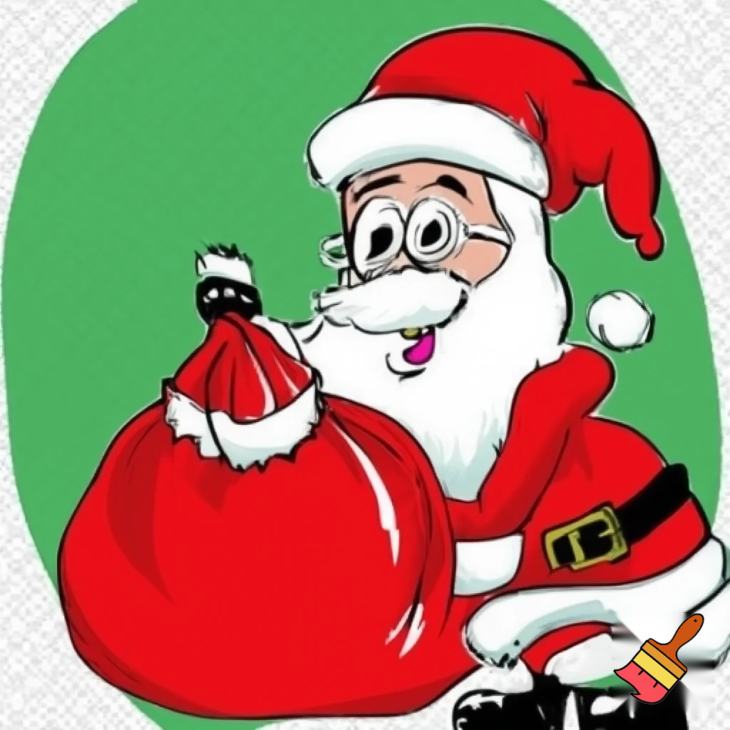 Santa Claus is Santa Claus is he sack?