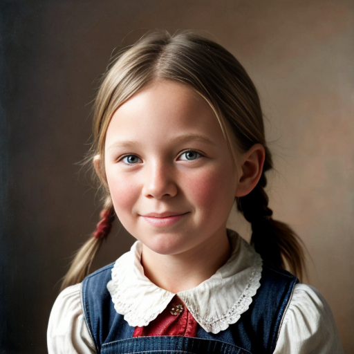 Laura Ingalls, little girl From Little House On Prairie Series