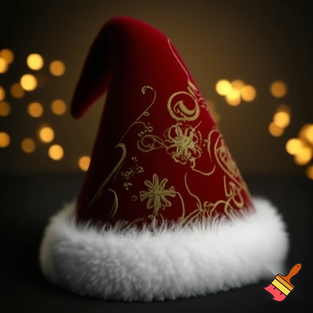 Christmas wizard hat
