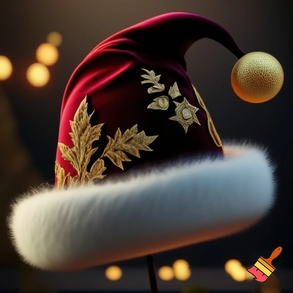 Christmas wizard hat