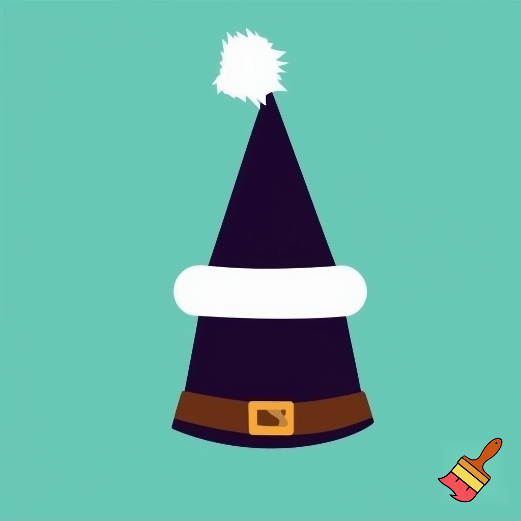 Wizard Christmas hat Santa hat Santa Claus hat