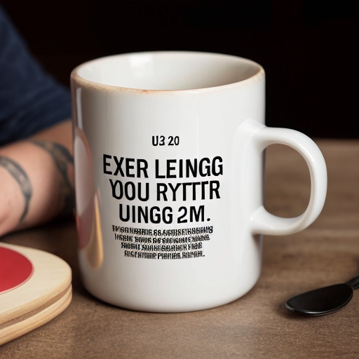 A mug with the words "listening to U2 turns you In to a mong"