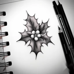 december birth flower tattoo