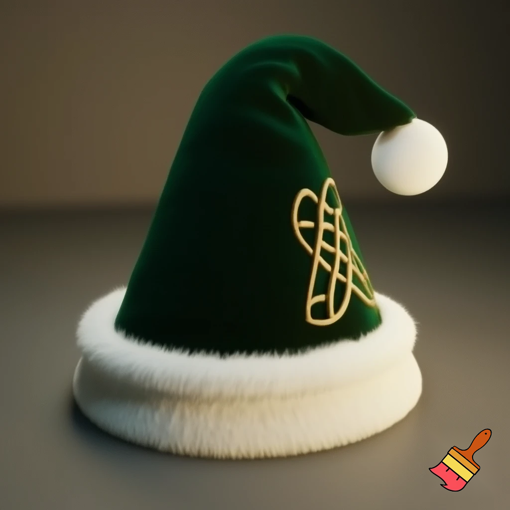 A wizard Christmas hat