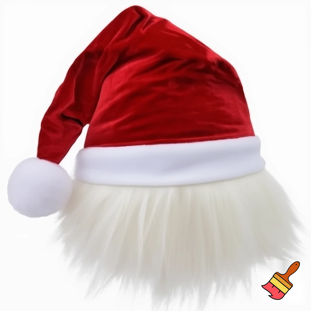 Christmas wizard hat read velvet Santa Claus hat