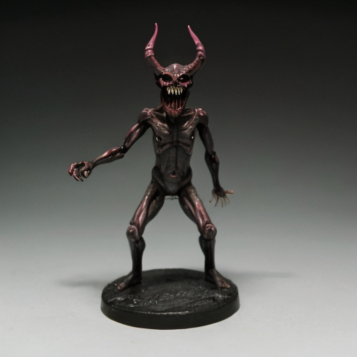 demonic figure unique
