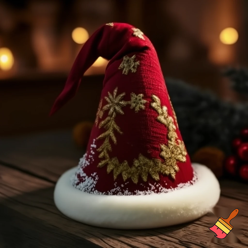 Christmas wizard hat