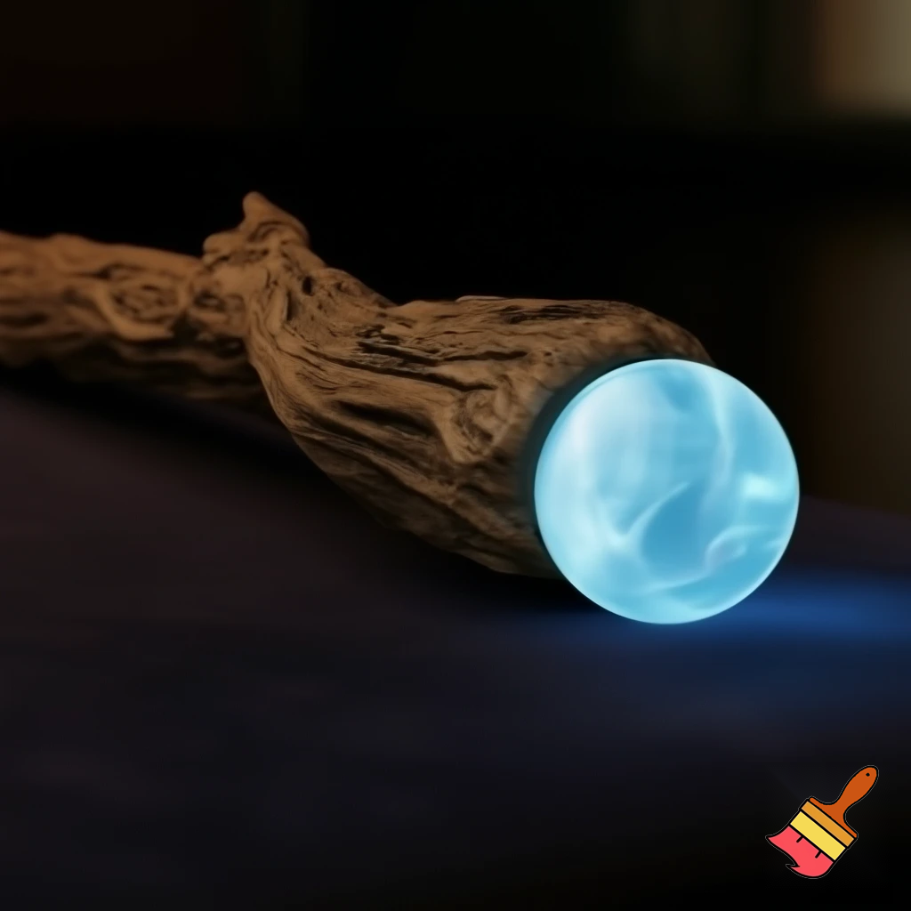 Magic walking stick magic magic ball