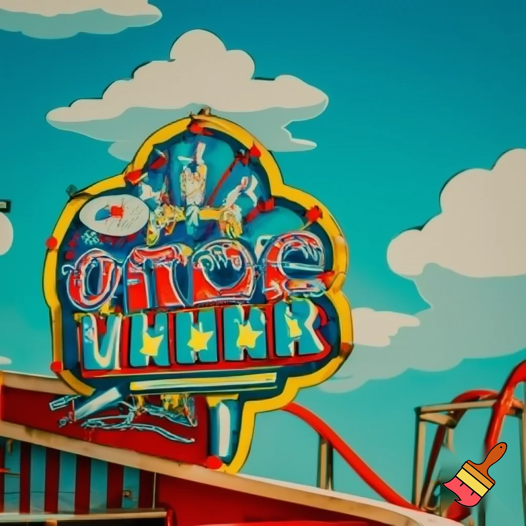 Luna Park cartoon