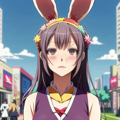 Top hats, Easter bun ears headband with bunny ears multicolour