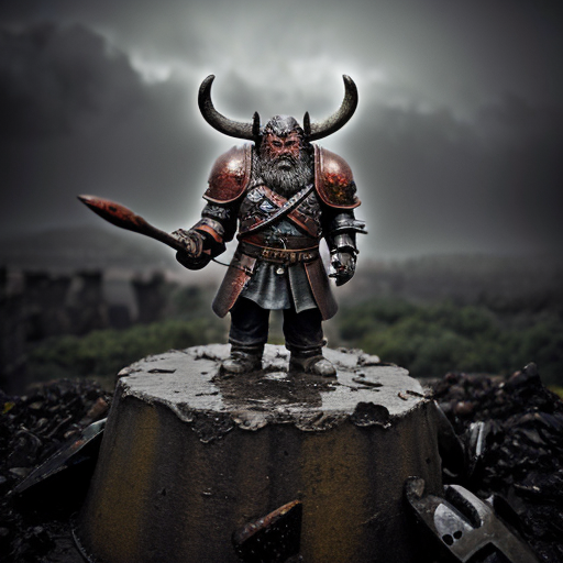  dark fantasy: a grim band of dwarves in battered iron armor, caked with mud and frost, strain at the winch of a colossal ballista crafted from blackened oak and corroded iron at the foot of a somber mountain fortress; a massive crossbow bolt with a jagged iron tip launches from the weapon's frame with a splintering crack, soaring upward through low-hanging grey clouds toward a colossal dragon with scales the color of weathered basalt and broken horns, hovering in the mist above a deep ravine; the dragon's leathery wings stretch wide, its eyes glowing with a dull crimson light in the gloom; around the dwarves—wet stone walls slick with moisture, fog clinging to battlements, raindrops dripping from thick beards; cold color palette: slate grey, charcoal black, deep moss green, muted burgundy; cinematic low-angle shot, stark chiaroscuro lighting, atmosphere of desperation and grim resolve, highly detailed textures of rusted metal and damp stone, no text on image