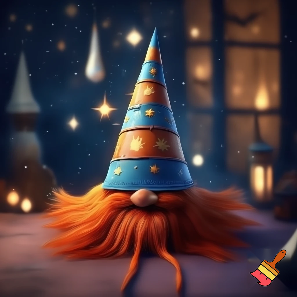 A wizard Christmas hat