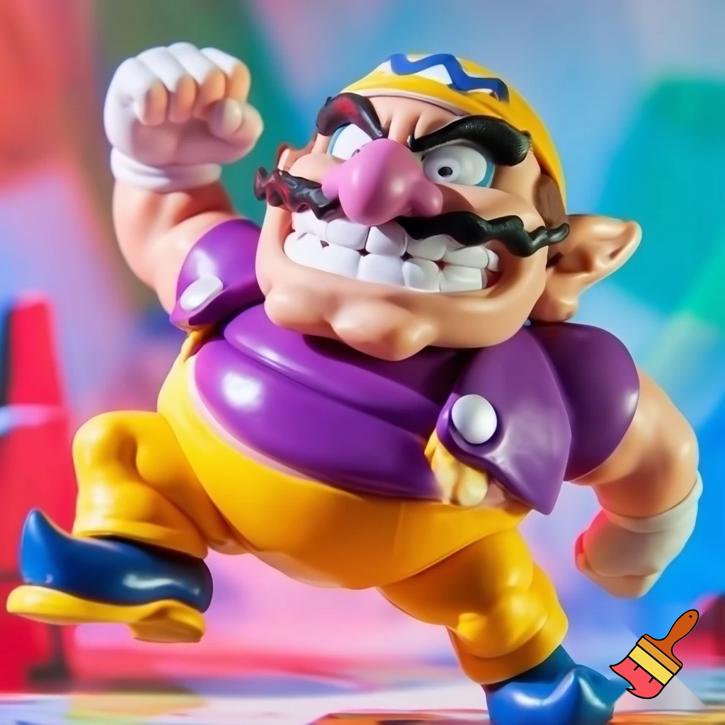 Wario action figure
