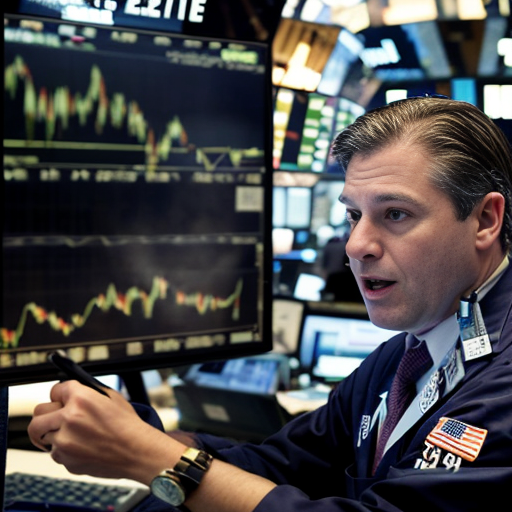 make a image of the stock market
