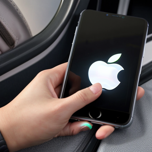 Goretzka play game on apple phone and Vanessa play game on apple phone at the plane