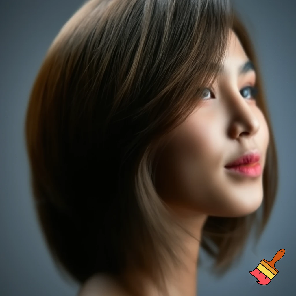 The best hairstyle for a square face shape