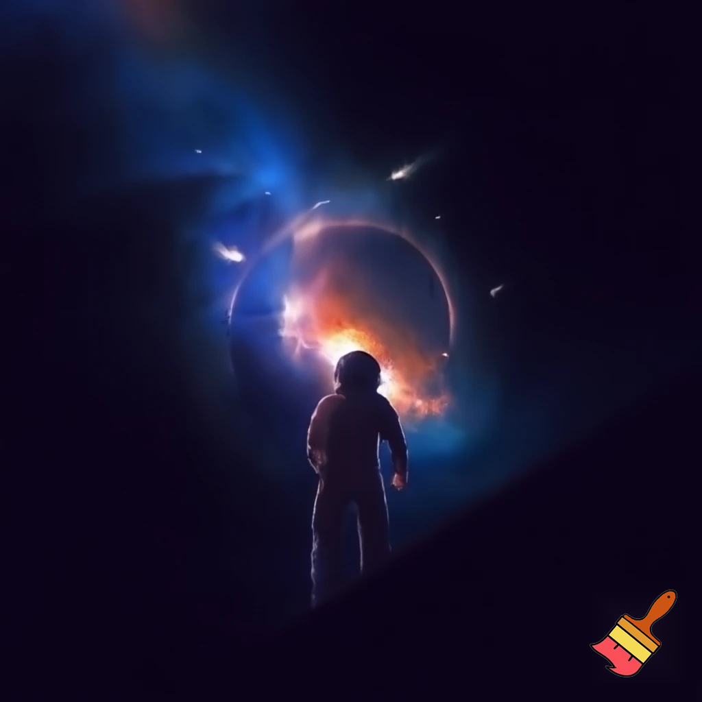 Outside of the simulation 