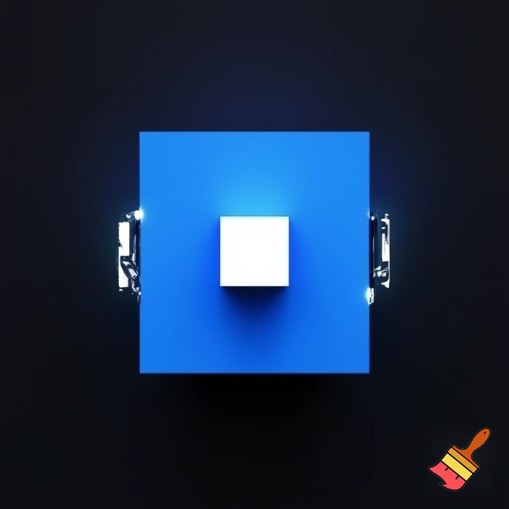 A blue rectangle with the text "rectangle" inside and "_kr" outside 
P.S you have grammar issues, draw it again