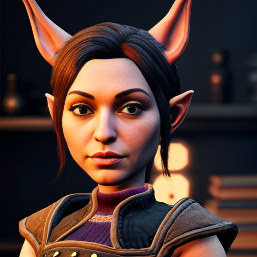 elder scrolls psijic order mage high elf animated style like pixar 