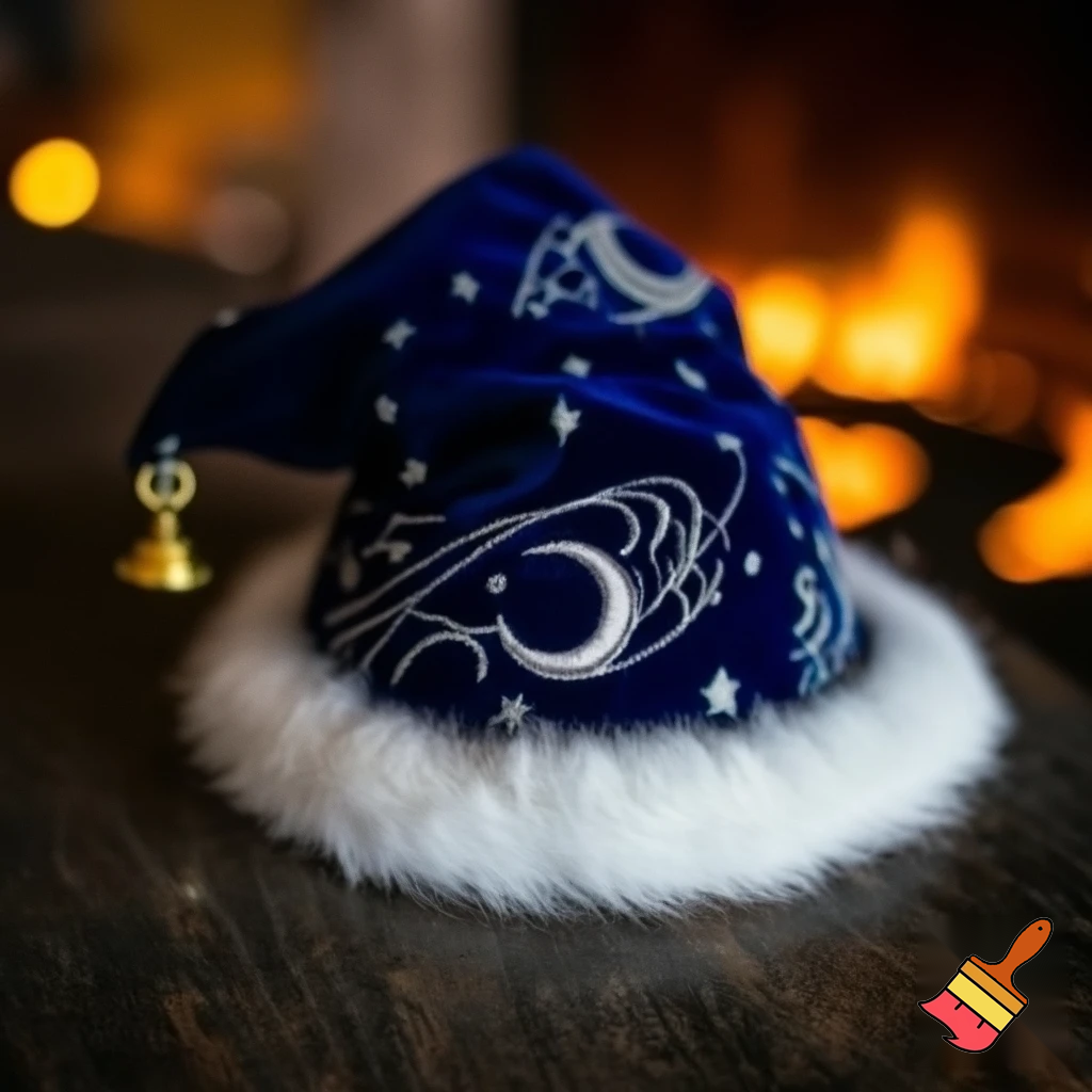 A wizard Christmas hat