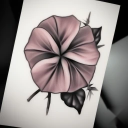 september birth flower tattoo