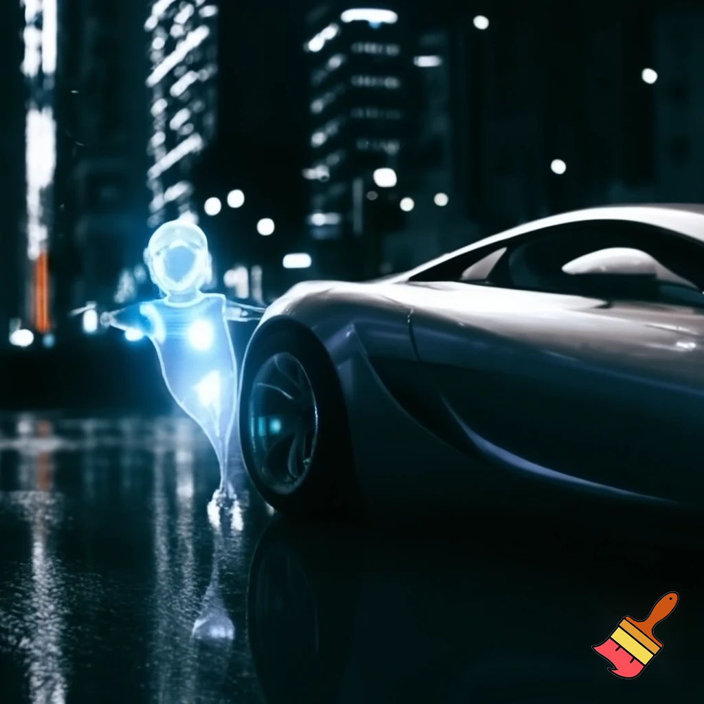 A car with Ai Companion
