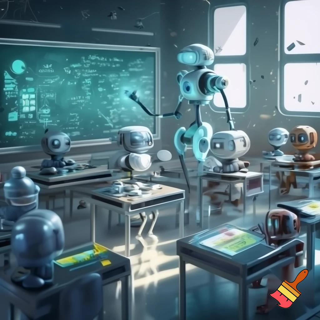 robot classroom
