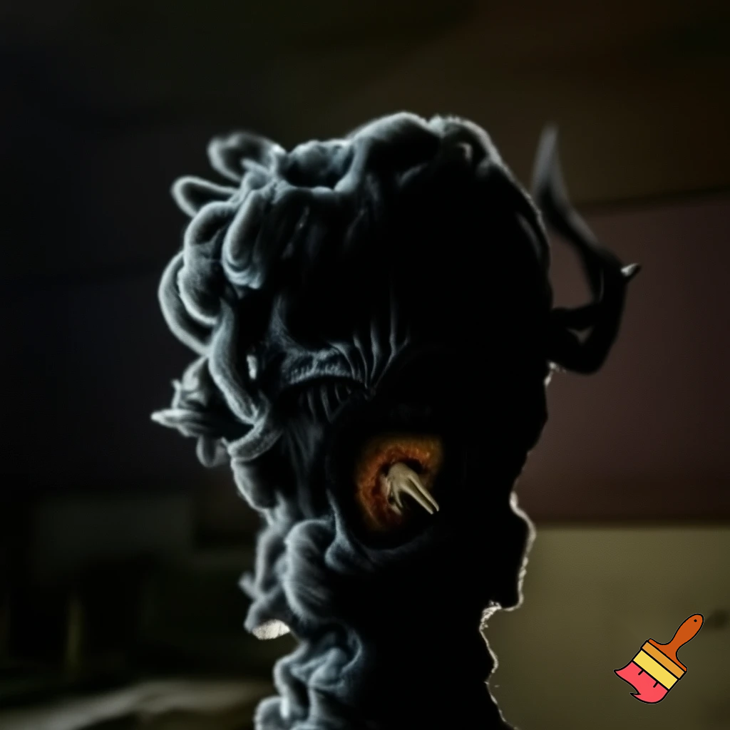 a monster that Possessed toy, it looks like a puff of smoke