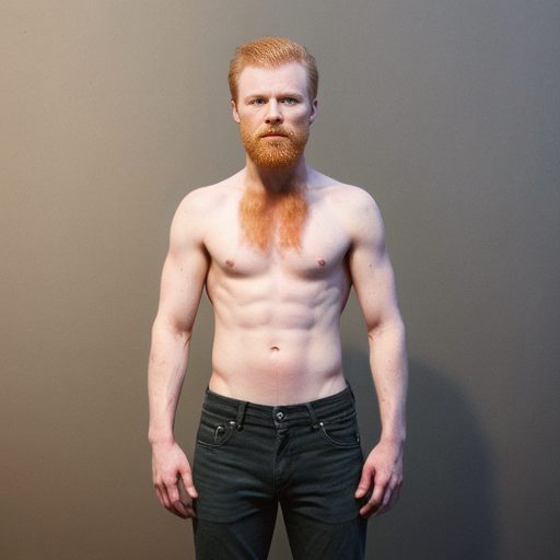 ginger guy thats really short and turns red