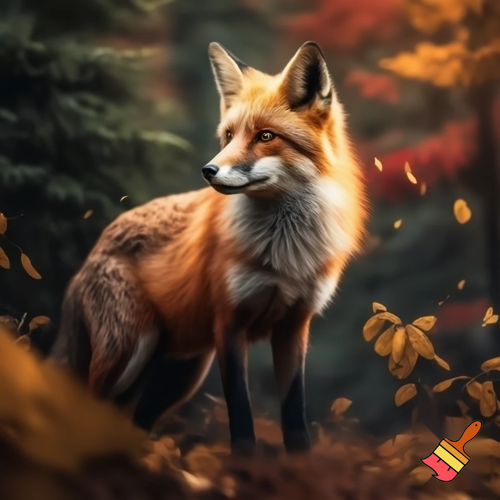 a fox
