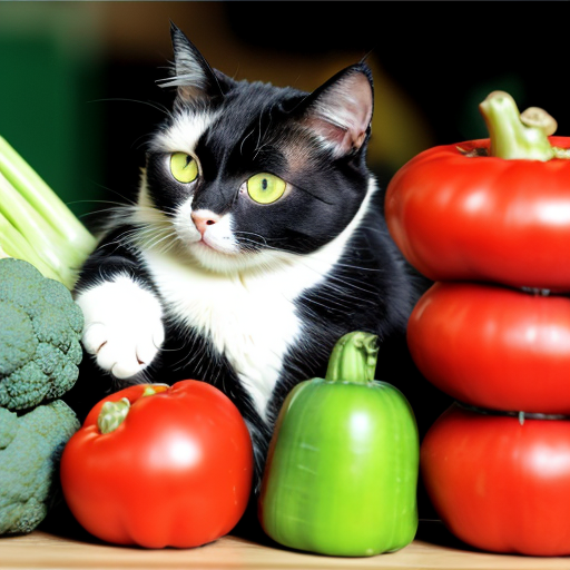 chat avec des membres legumes
