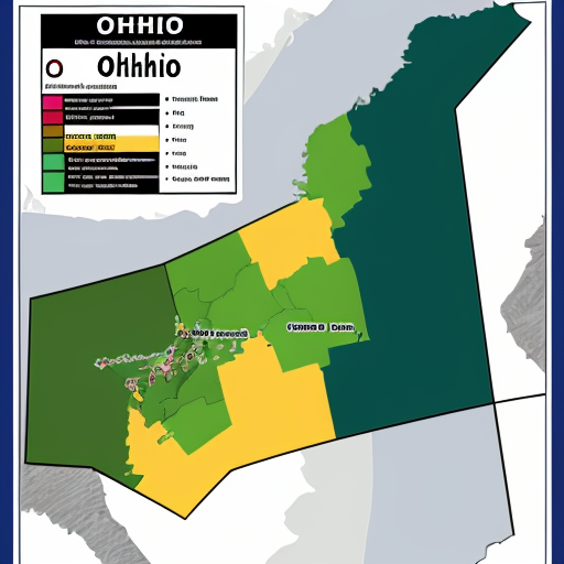 Ohio map