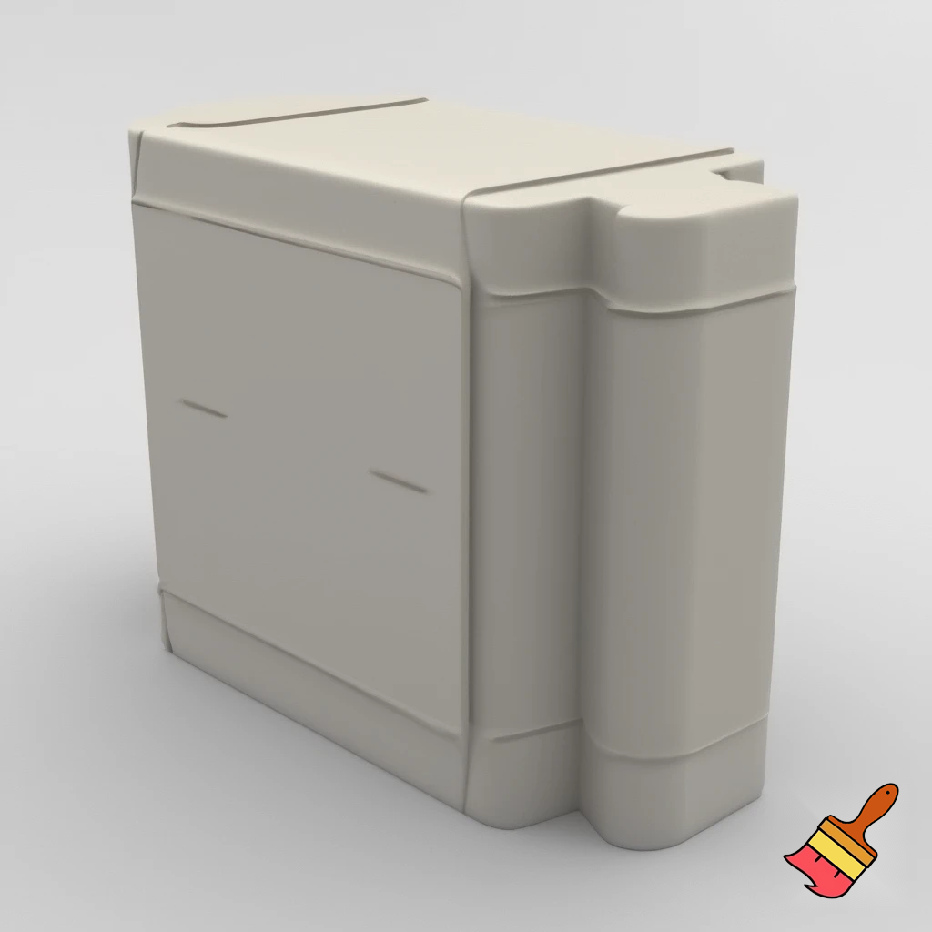 Plastic press  prototype without electrical component 
 